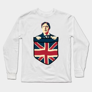 Oscar Wilde Great Britain In My Pocket Long Sleeve T-Shirt